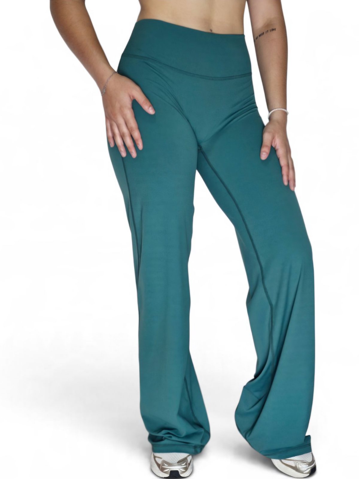 Wide yoga pants